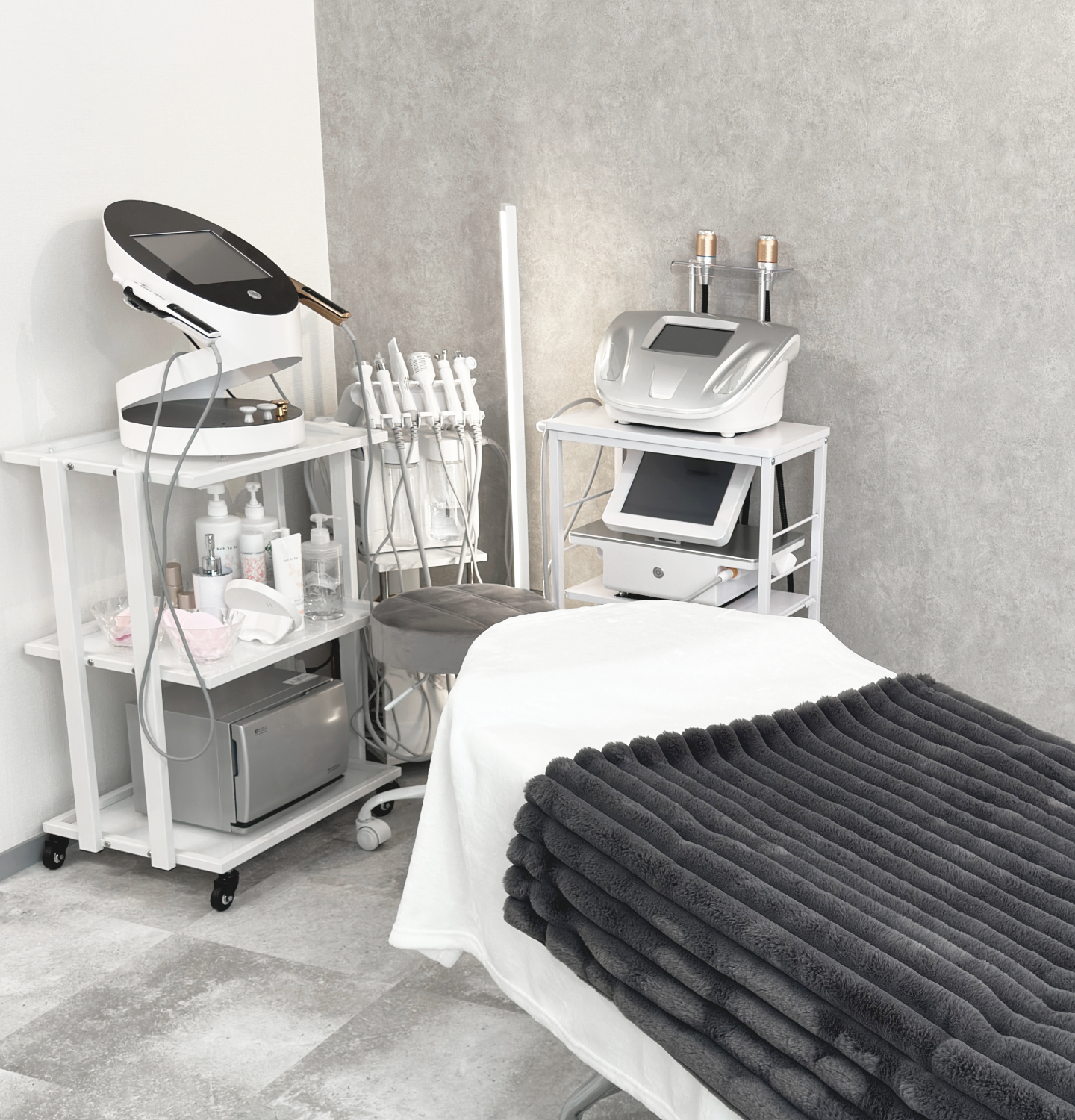 神戸元町・三宮のフェイシャル・エステサロン「SALON VIM」の施術ルーム